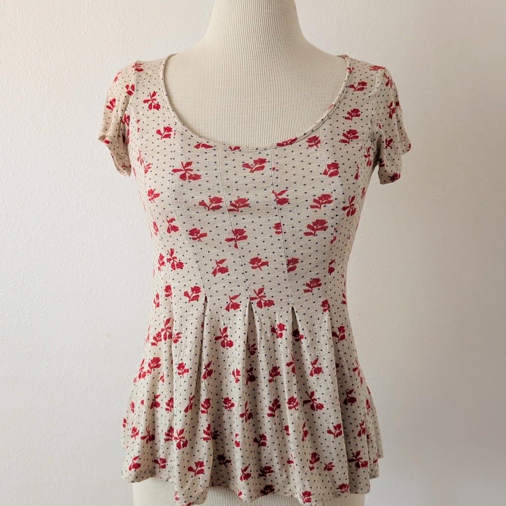Urban Outfitters Floral Print Women's Top Medium